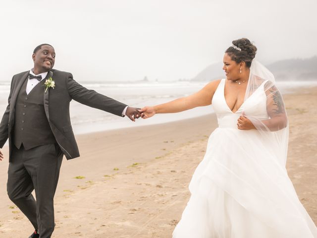 Isiah and Lillie&apos;s Wedding in Cannon Beach, Oregon 69