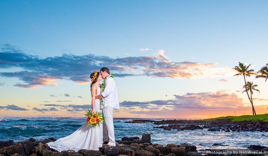 Elizabeth and Gerrit's Wedding in Koloa, Hawaii