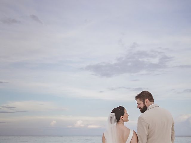Alexander and Melissa's Wedding in Playa del Carmen, Mexico 21