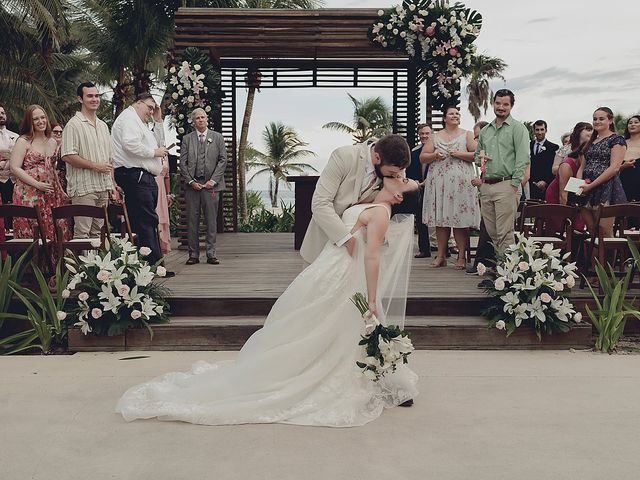Alexander and Melissa's Wedding in Playa del Carmen, Mexico 23