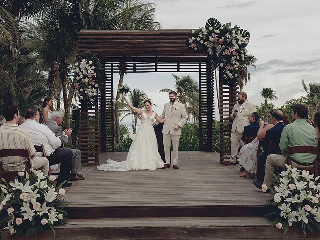 Alexander and Melissa's Wedding in Playa del Carmen, Mexico 24