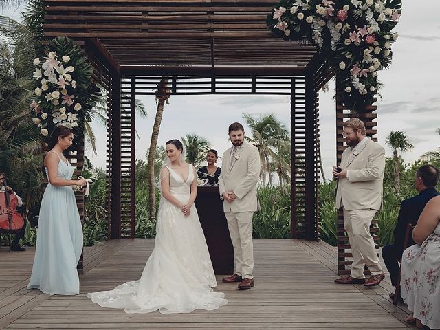 Alexander and Melissa's Wedding in Playa del Carmen, Mexico 26