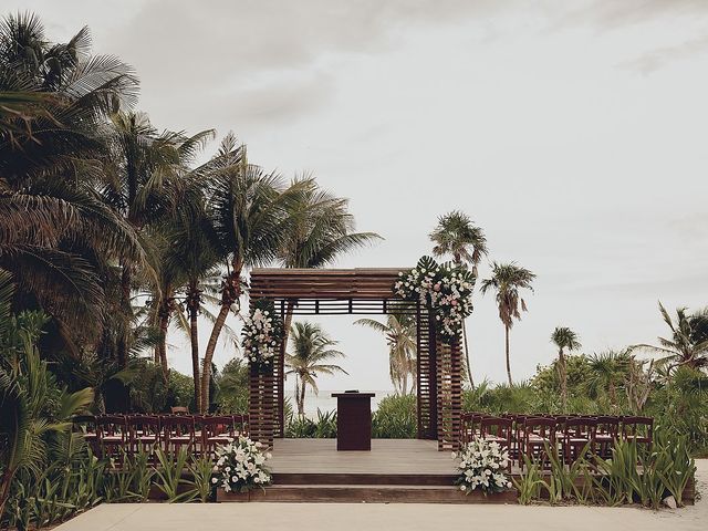 Alexander and Melissa's Wedding in Playa del Carmen, Mexico 30