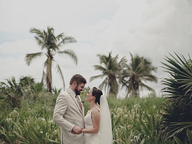 Alexander and Melissa's Wedding in Playa del Carmen, Mexico 37
