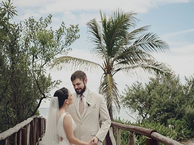 Alexander and Melissa's Wedding in Playa del Carmen, Mexico 40