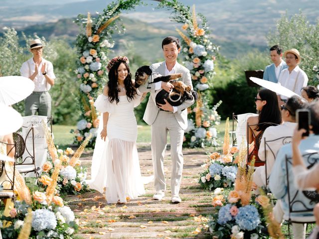 khnh and Sara's Wedding in Perugia, Italy 32
