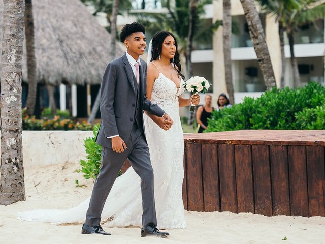Jerome and Dana&apos;s Wedding in Bavaro, Dominican Republic 16