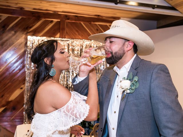 A.J. and Brittni&apos;s Wedding in Quinlan, Texas 15