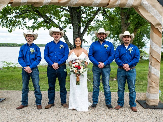 A.J. and Brittni&apos;s Wedding in Quinlan, Texas 73