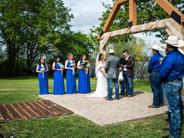 A.J. and Brittni&apos;s Wedding in Quinlan, Texas 149