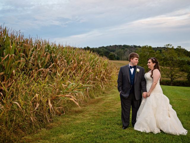Brandon and Caitlin&apos;s Wedding in Myersville, Maryland 13
