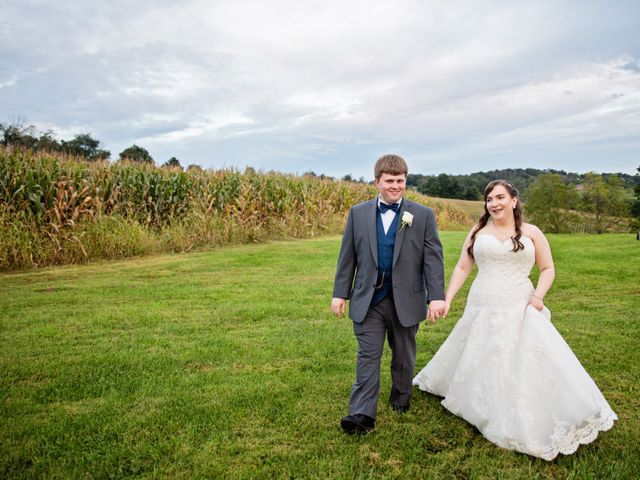 Brandon and Caitlin&apos;s Wedding in Myersville, Maryland 16
