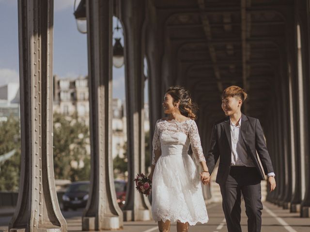 Vy Nguyen and Bim Nguyen&apos;s Wedding in Paris, France 22