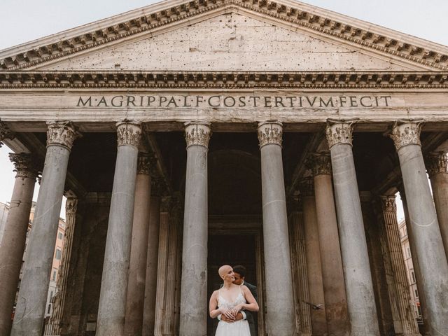 mark and Sarah&apos;s Wedding in Rome, Italy 8
