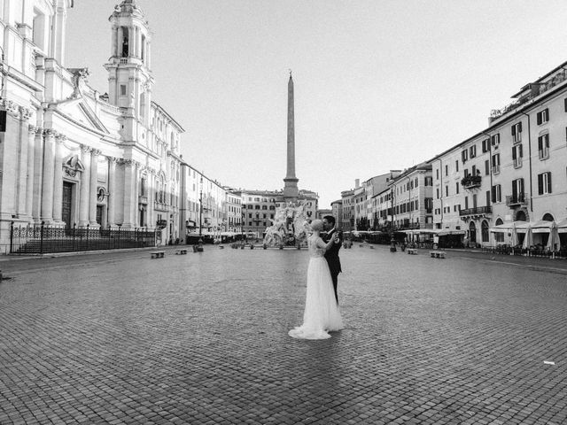 mark and Sarah&apos;s Wedding in Rome, Italy 11