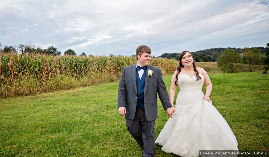 Brandon and Caitlin's Wedding in Myersville, Maryland