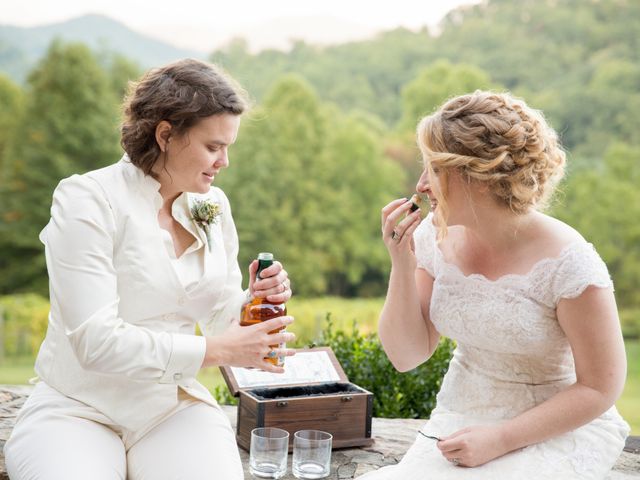 Martha and Victoria&apos;s Wedding in Sylva, North Carolina 6