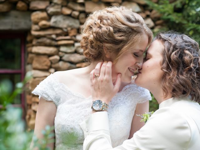 Martha and Victoria&apos;s Wedding in Sylva, North Carolina 11