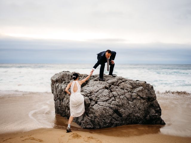 Paul and Sing&apos;s Wedding in Big Sur, California 3
