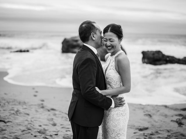 Paul and Sing&apos;s Wedding in Big Sur, California 7