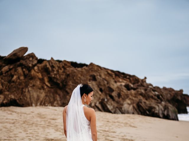 Paul and Sing&apos;s Wedding in Big Sur, California 12