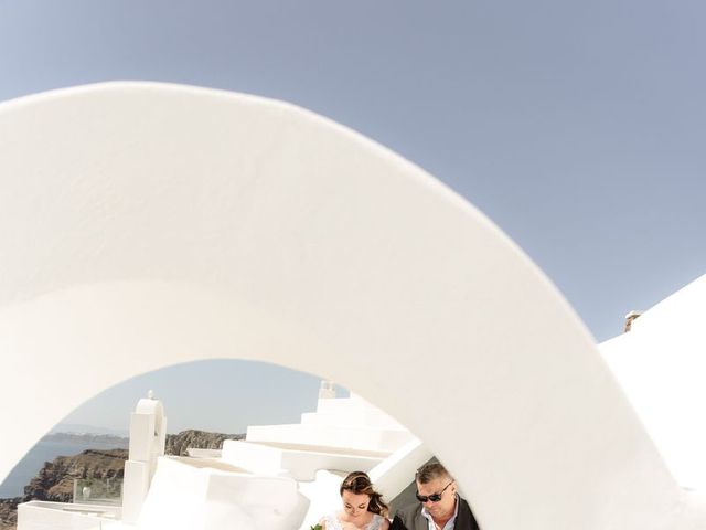 Peter and Agota&apos;s Wedding in Santorini, Greece 52