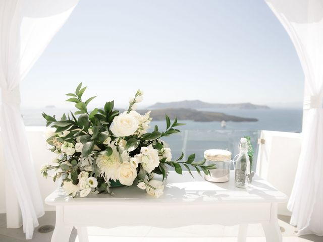 Peter and Agota&apos;s Wedding in Santorini, Greece 57