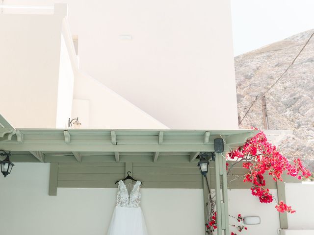 Peter and Agota&apos;s Wedding in Santorini, Greece 80