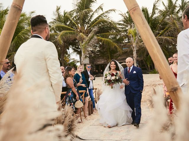 STEPHANIE and MARVIN&apos;s Wedding in Tulum, Mexico 91