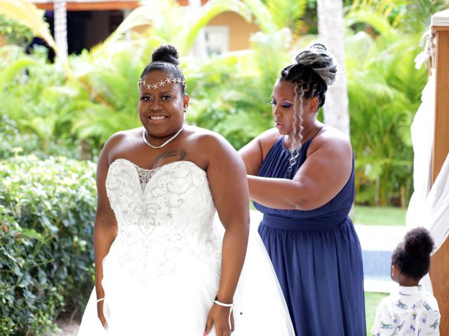 Khaliff and Moet&apos;s Wedding in Punta Cana, Dominican Republic 4