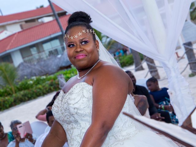 Khaliff and Moet&apos;s Wedding in Punta Cana, Dominican Republic 25
