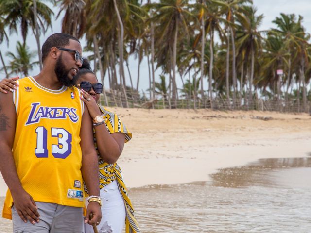 Khaliff and Moet&apos;s Wedding in Punta Cana, Dominican Republic 41