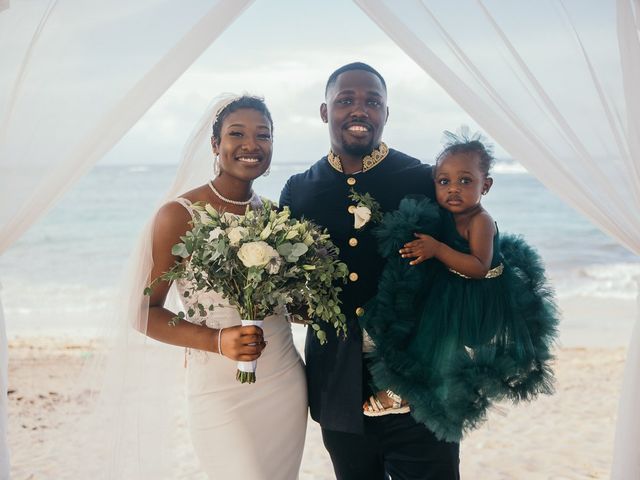 Adrian and Bria&apos;s Wedding in Bavaro, Dominican Republic 23