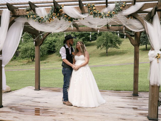 The wedding of Kelsey and Dakota