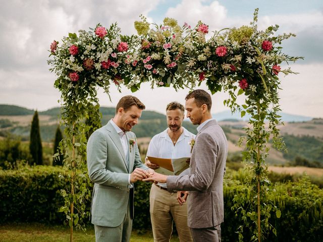 Grigory and Steven's Wedding in Siena, Italy 62