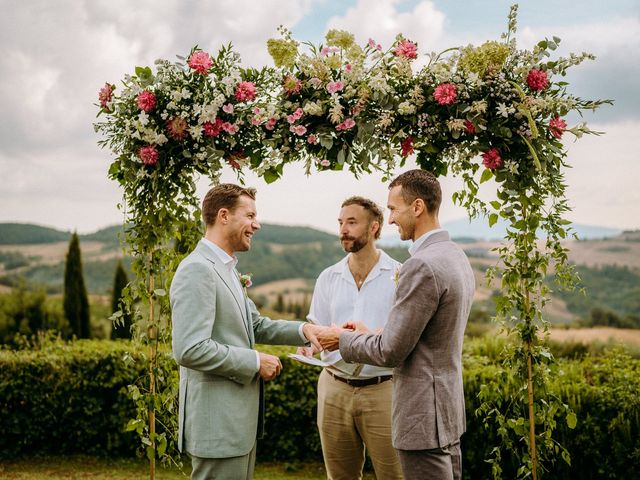 Grigory and Steven's Wedding in Siena, Italy 64
