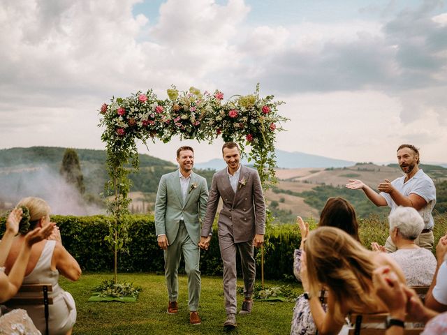 Grigory and Steven's Wedding in Siena, Italy 70