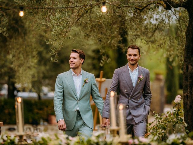 Grigory and Steven's Wedding in Siena, Italy 75