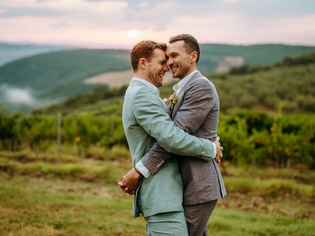 Grigory and Steven's Wedding in Siena, Italy 95