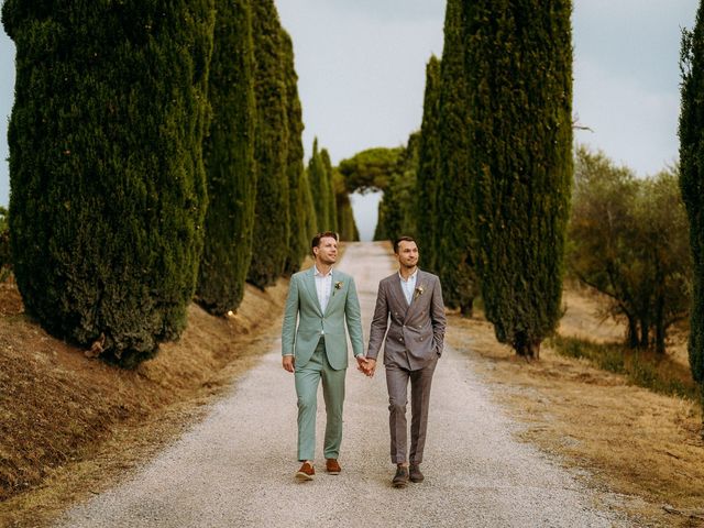 Grigory and Steven's Wedding in Siena, Italy 98
