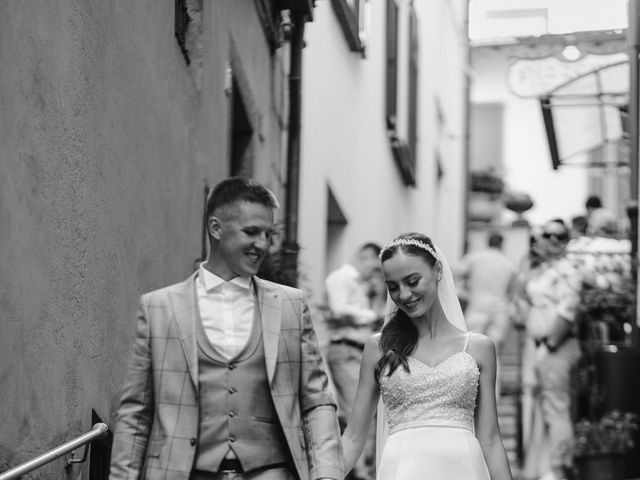 Zilvinas and Viktorija&apos;s Wedding in Lake Como, Italy 22