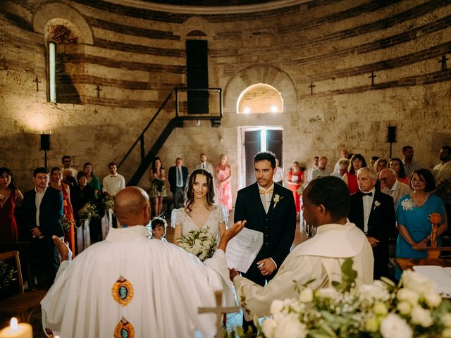 Sixtine and Walid's Wedding in Siena, Italy 60