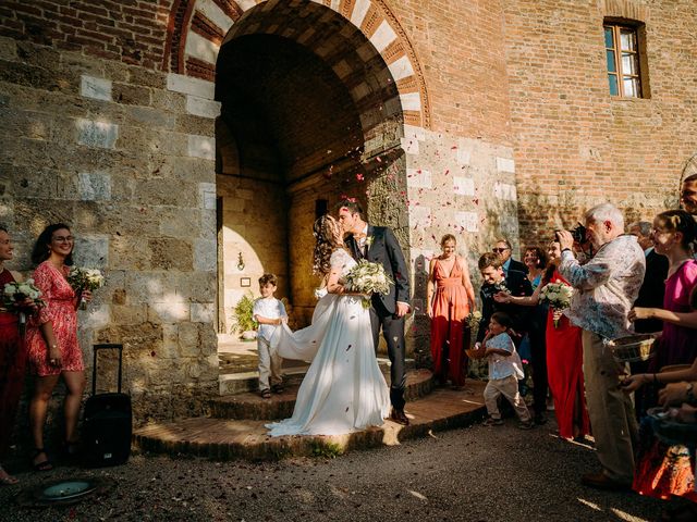 Sixtine and Walid's Wedding in Siena, Italy 67