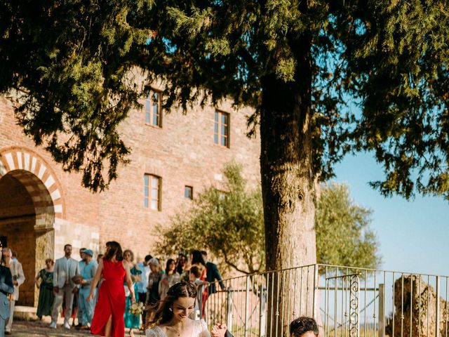 Sixtine and Walid's Wedding in Siena, Italy 70