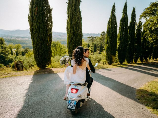 Sixtine and Walid's Wedding in Siena, Italy 74