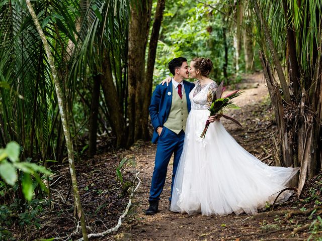 Lauren and Lynzee&apos;s Wedding in San Ignacio, Belize 16