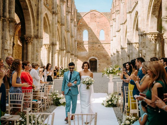 Matteo and Annahita's Wedding in Siena, Italy 34