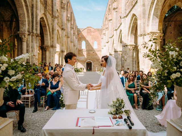 Matteo and Annahita's Wedding in Siena, Italy 42