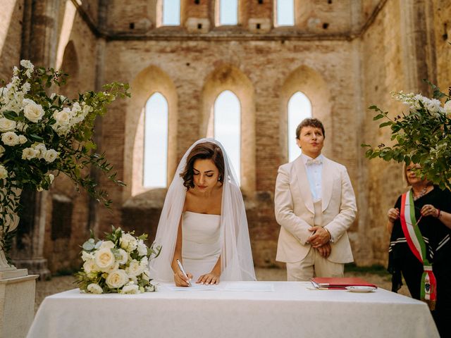 Matteo and Annahita's Wedding in Siena, Italy 45
