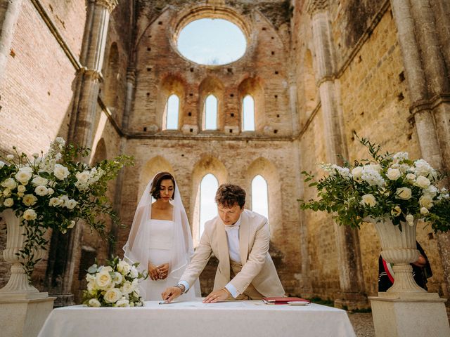 Matteo and Annahita's Wedding in Siena, Italy 46